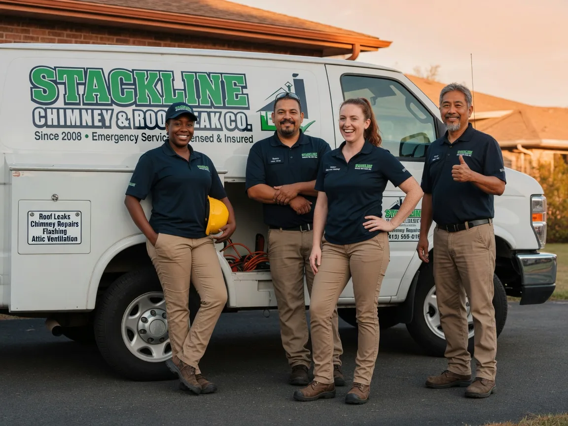 Chimney flashing repair company in Cedar Creek, NE